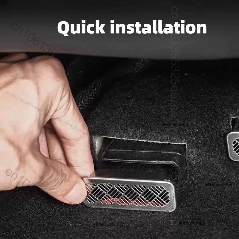 For Chery Jaecoo J8 Jaecoo 8 2023-2026 Protective Cover for the Air Outlet Under the Seat Interior Accessories