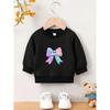 European sizes Halloween Soft And Cute Easy Print Pattern, 0-3 Year Old Kid Durable Wrinkle Resistant Baby Spring And Autumn Thin Round Neck Hoodie