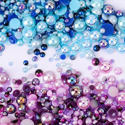 Perle Diamant Rășină Mixtă Culoare Nouă Mărimi Multiple Stiluri Multiple Decorațiune Haine Bricolaj Artă Unghii Accesorii Bijuterii