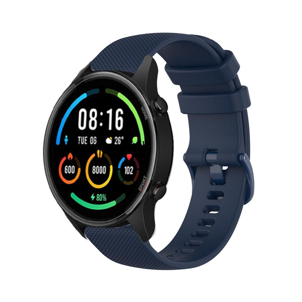 22mm Watchstrap Band For Xiaomi MI Watch Color Sport Smart Wristbands Soft Sports Silicone Bracelet Belt For Garmin Venu 3 2