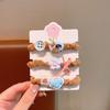 Cartoon crazy animal city hair band children bunny police officer hair rope girls tie hair small intestine ring fox hair accessories