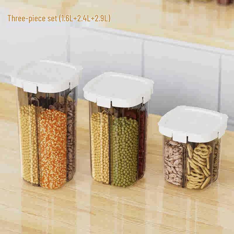 Van Gogh Round Divided Storage Jar Set