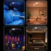 2 in 1 Galaxy Star Projector Lamp with HD Slides Portable USB Starry Sky Projector Night Light  for Bedroom Car Ceiling Decor