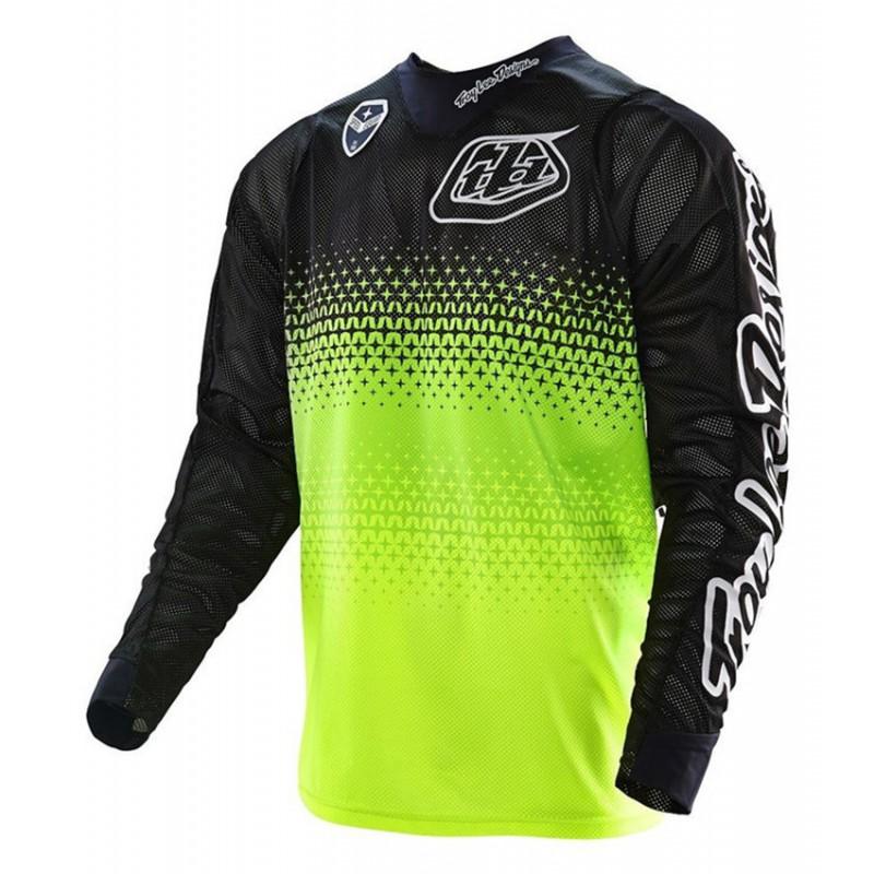 Mens Long Sleeve Cycling Jersey Mountain Bike Downhill Racing Trail Riding Quick Dry Breathable Performance Shirt