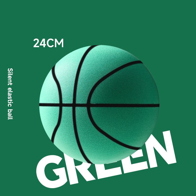 18/21/24Cm Odbijająca Niema Piłka Halowa Cicha Koszykówka Z Obręczą Wysokoelastyczna Lekka Mini Koszykówka Prezenty Dla Dzieci