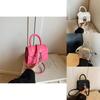Fashionable Mini Shoulder Bag Stylish Pu Leather Crossbody Suitable For All Genders