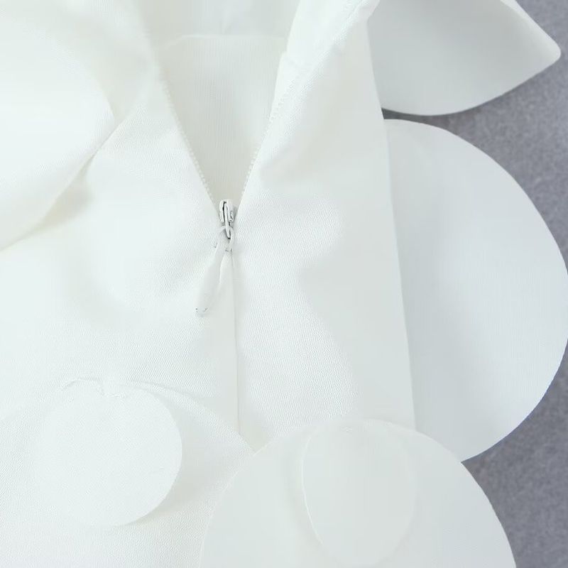 Kaslead New Women Clothes Western Style Fashion Simple Handmade Decorative Wafer Skirt Pants Mini Skirt