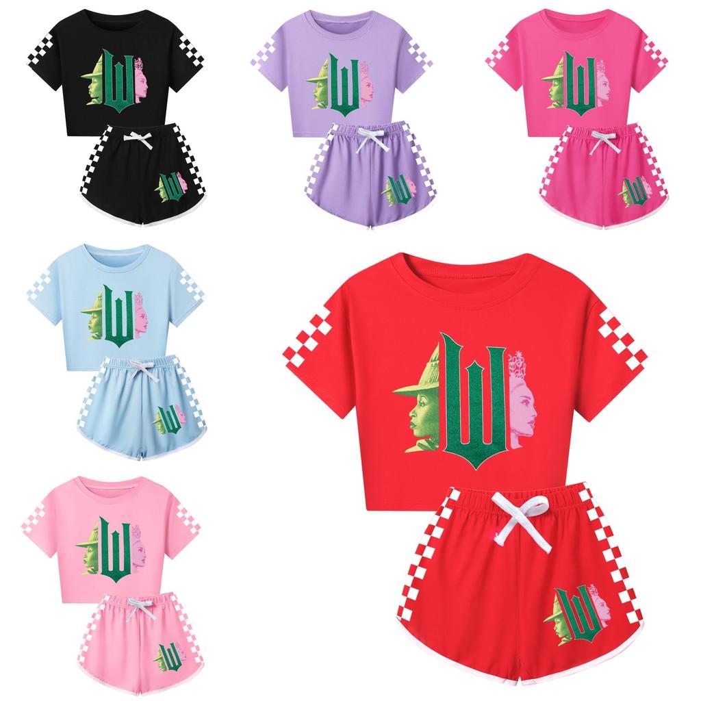 Print Wicked Children Short Sleeved Short Style Suit Pajama Clothing Fashion