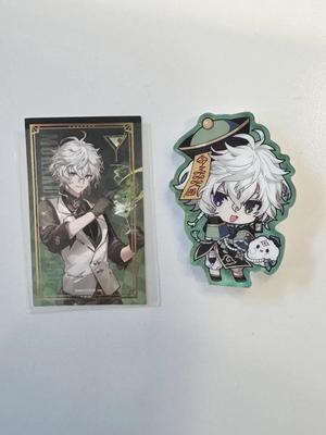 NIJISANJI Shigeru Murakumo 2nd Anniversary Acrylic Block Animate Cafe Used