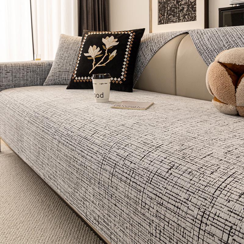 Hustá žinylková podložka na pohovku Protiskluzové potahy na pohovku Obývací pokoj Rohová univerzální deka na pohovku Čtyři roční období Domácí deka na pohovku