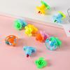 Plastic Gyroscope Spin Toy Set For Kids Collectible Toys Classroom Giving Gift