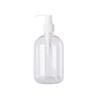 Transparent PET Press Pump Dispenser Bottle