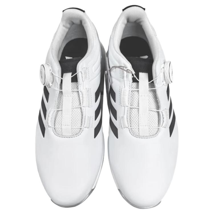 adidas EQT BOA Golf Abrasion Resistant Low Top Golf Shoes Men's White ID8603