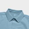 FILA Solid Color Casual Woven Long Sleeve Shirt Men shirts Dreamy-Blue F11M412403F-BU