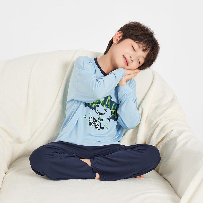 Boys  Cartoon Print Pajama Set 120