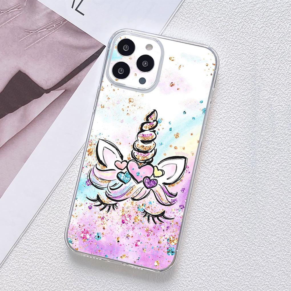 Regenbogen Einhorn Anime Cartoon Pferd Handyhülle für Motorola Moto G13 G14 G53 G54 G62 G72 G82 G84 E13 E20 G42 G32 G23 G22 Hülle