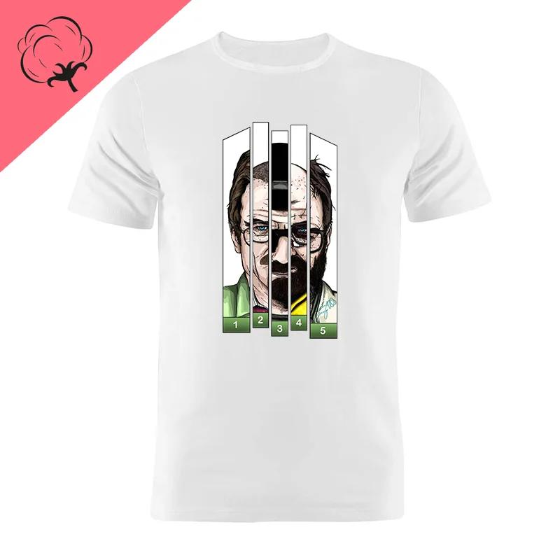 LET S COOK CHEF T-SHIRRT - Breaking Bad Walter White Meth Heisenberg TV Grafická trička Unisex oblečení WoUnisex Tops Tričko