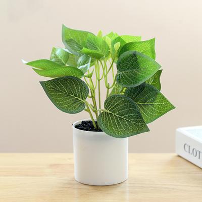 Artificial Plant Bonsai Unfading Decorate Exquisite Details Exquisite Small Tree Simulation Pot Plant for Home