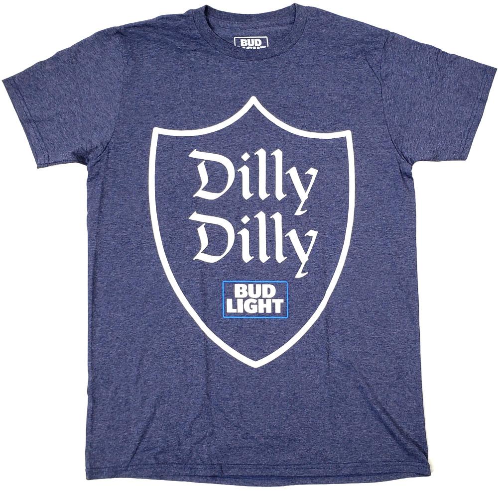 Bud Light T-shirt DILLY DILLY Anheuser Busch Budweiser Tee Men s MEDIUM New Unisex T-Shirt XL