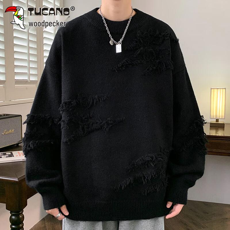 Tucano Men's Winter Round Neck Knit Sweater