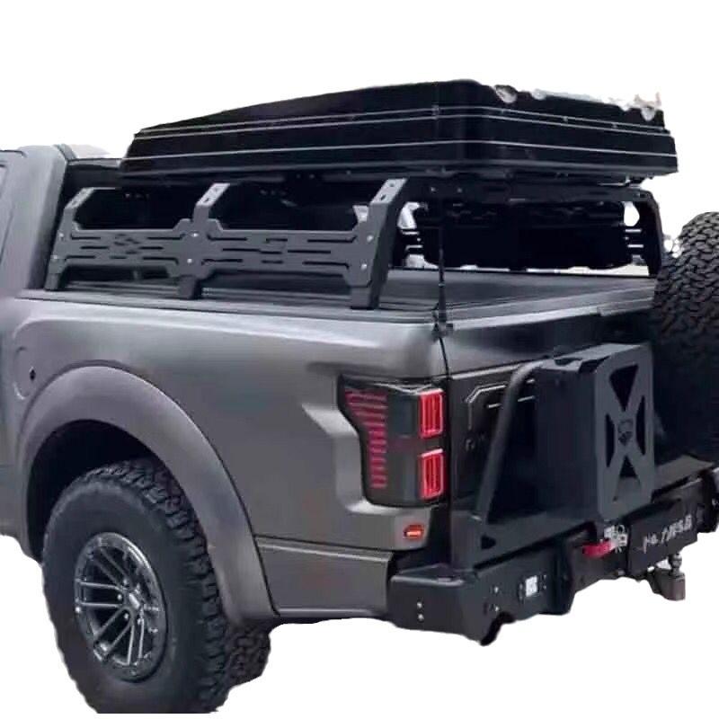Raptor F150, Tundra, Ram, Ranger, Gladiator, Tacoma Pickup Truck Rear Trunk Tent & Luggage Rack