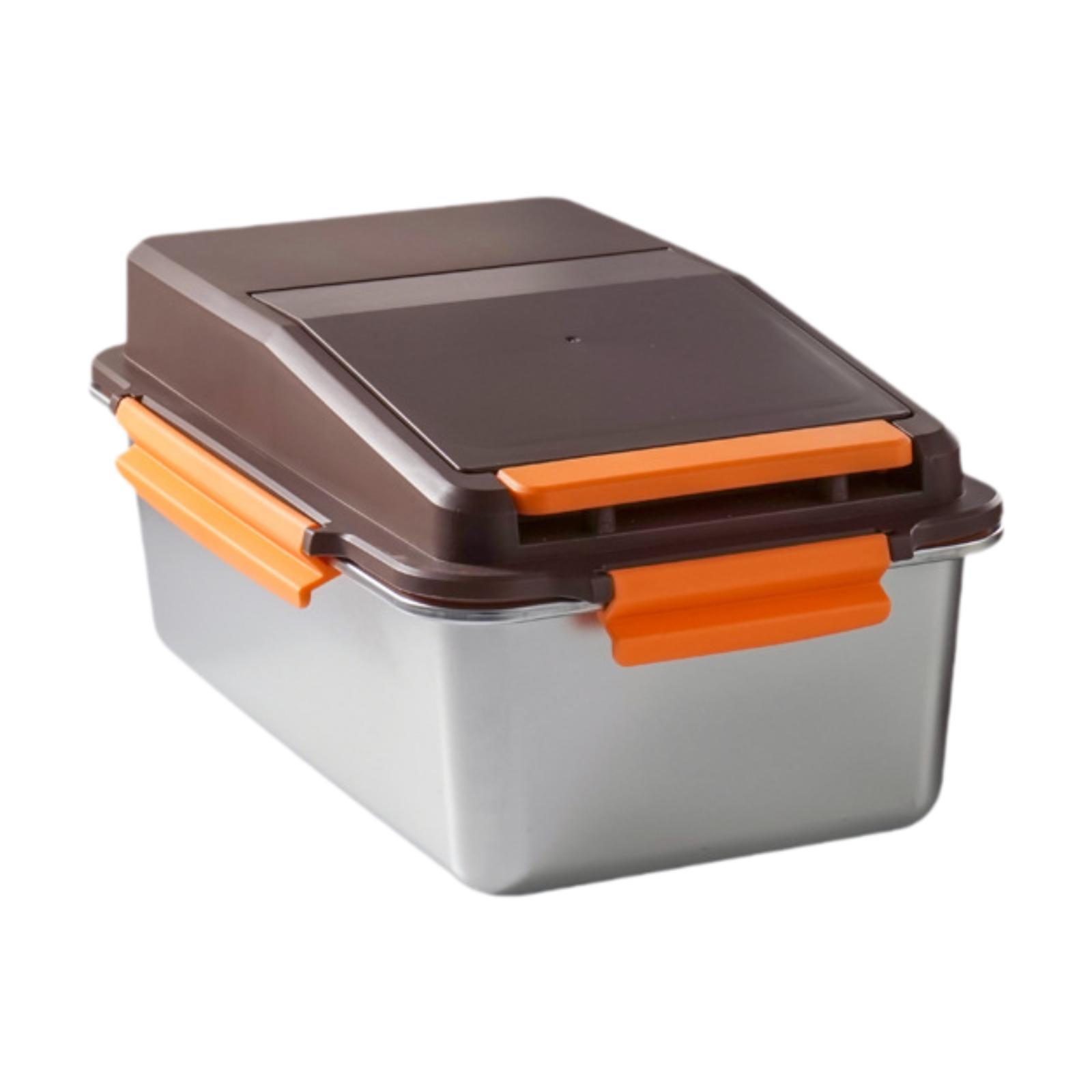 

Контейнер для хранения зерна Кухонный органайзер Диспенсер для зерна Контейнер для хранения продуктов с крышкой Контейнер для хранения риса Коробка для хранения корма для домашних животных