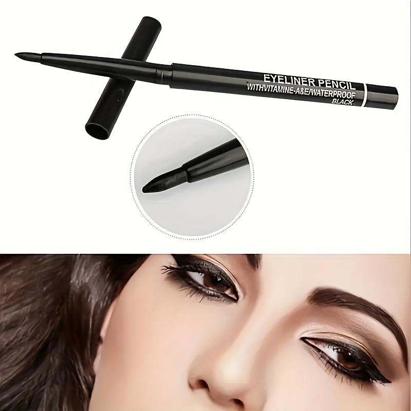 Automatic Rotating Smooth Easy To Color Waterproof Non-fading Eyeliner Pencil Eyebrow Pencil Makeup Pen Eyeliner Glue Pen