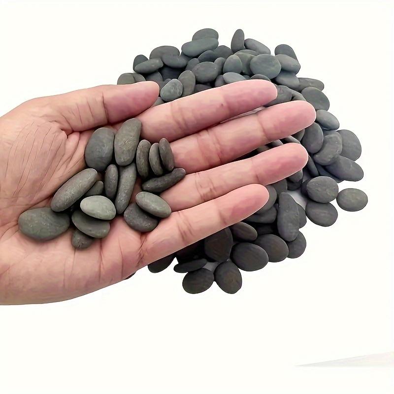 Hand-Painted DIY Flat Pebble Stones - Creative Rock Painting Kit for Artistic Crafts & Home Decor
