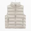 Hot-selling stand-up collar, pressed glue and locked velvet vest for women, sleeveless cotton vest, multi-color supply stall.