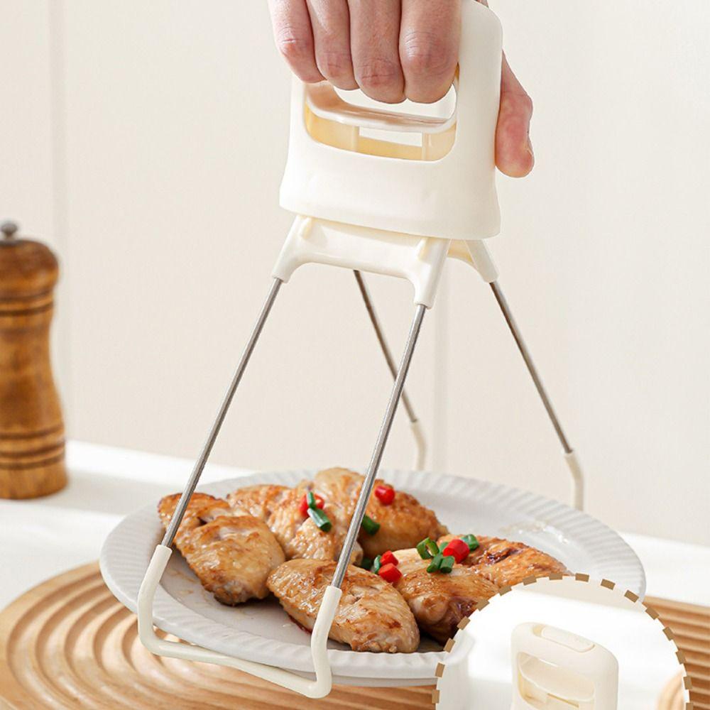 Creative Anti-hot Bowl Plate Clips Non-Slip Hot Bowl Gripper Dish Lifter Clamp Food Preparation