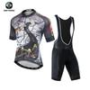 XINTOWN Cycling Short Sleeve Jersey Bib Shorts Set Bike Wear Men