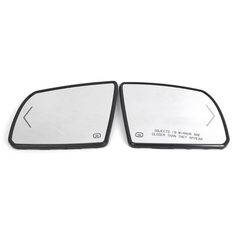 Car Rearview Mirror Glass Heated Belt With Turn Signal Light 87903-0C030 87906-0C032 For Toyota 2007-