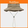 Cotton Fishing Hat With Embroidered Fish Design Sun Protection For Outdoor Recreation
