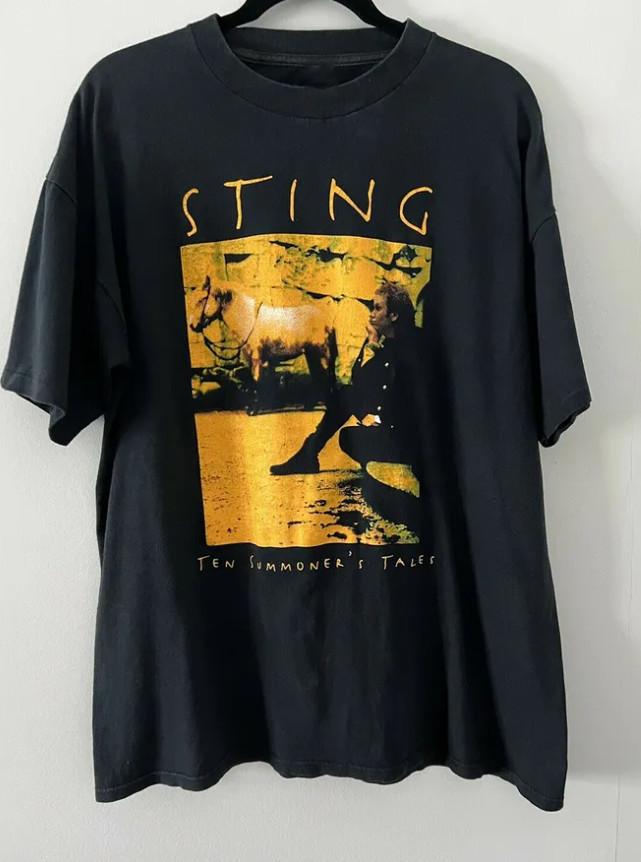 1993 Sting Ten Summoners Tour Concert T Shirt t shirt S