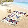 Crystal Palace F.C Print Beach Towel, Large Soft Quick Dry Towel for Beach Camping Swimming