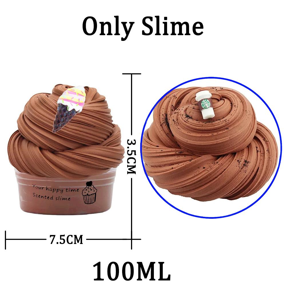 Butter Slime Fluffy Slimes Plasticine Making Kids Toy Putty Snail Toy Kids Slime Cream Cloud Plasticine Gifts Toys for Children