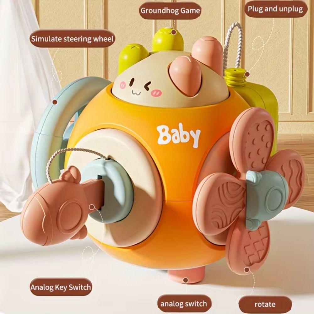 Interactive Baby Montessori Busy Board Puzzle Sensory Busy Cube Activity Busy Cube  Newborn Gift