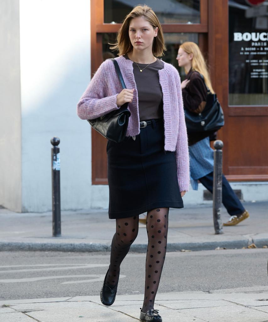 CITYBREEZE Wool Monoline Skirt_Navy
