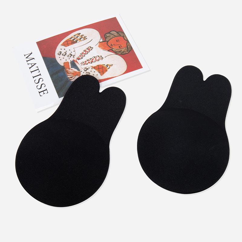 Nahtlose Unsichtbare Hasenohr Brustlift-Aufkleber mit Anti-Beulen, Atmungsaktivem Design