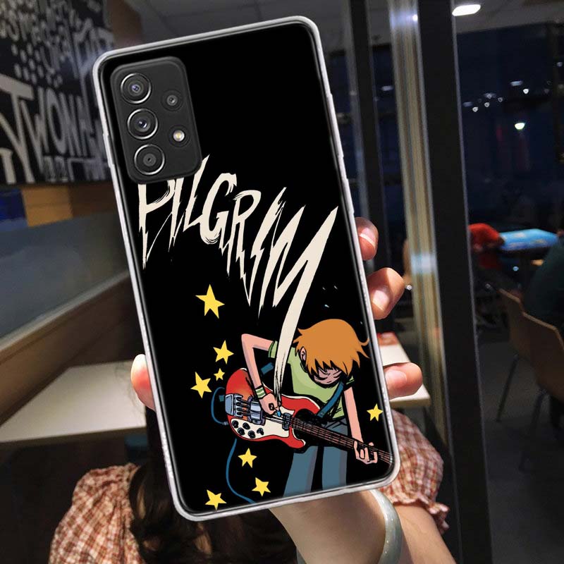 

Scott Pilgrim anime Phone Case for Samsung A54 A57 A37 A17 A14 A15 A12 A24 A34 A55 A35 A25 A52S A07 A05S A04S A22 A32 A72 Galaxy Samsung A07