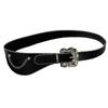 Adjustable Leopard Pattern Waistband Decorative Punk Belt For Men And Women Body Jewelry