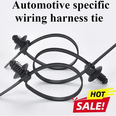 Auto Nylon Kabelbinder Kabel Fixierklemmen Riemen Selbstsichernde Nylonkabelbinder Auto Schlauchbefestigung Zip Innenzubehör