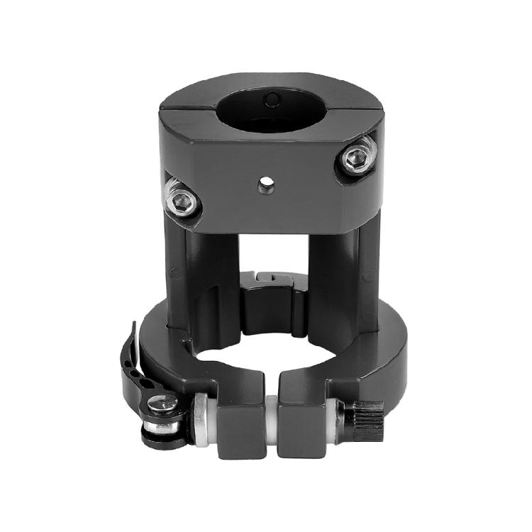

Universals Electric Scooters Mounting Brackets Quickly Release Clip Aluminum Construction Secure Antislip Mechanism чорний
