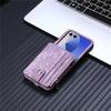 Étui portefeuille amovible en cuir 2 en 1 pour Samsung Galaxy Z Flip 7 fe 6 5 4 3 Flip7 Flip6 Flip5 5G Étui de téléphone avec porte-cartes
