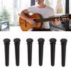 12PCS Slotted Design Guitar Bridge Pin Set Bridge Pins Replacement Parts  Guitar Parts Replacement