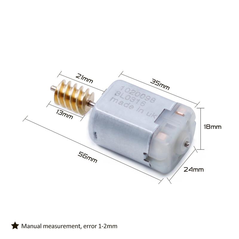 AZGIANT 2pcs/lot Centre Lock Motor for Land Rover Freelander 2 for Range Rover Sport Version Worm Gear For Evoque