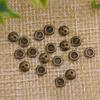 Miniature Two Holes Clothing Sewing Craft Mini Metal Buttons DIY Doll Clothes Dolls Strap Buckles