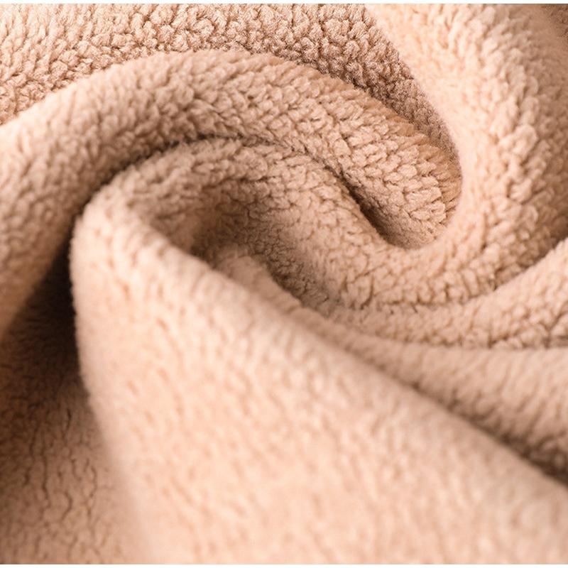 Зимний круглый вырез термобелье женский толстый теплый комплект с длинным рукавом — фото 10