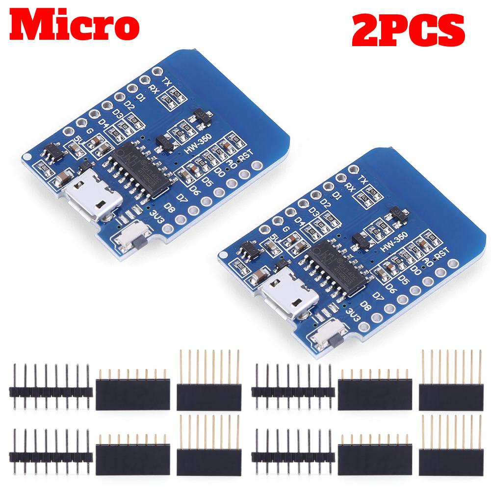 D1 Mini TYPE-C/MICRO ESP-12F ESP8266 CH340G V2 USB WIFI Internet of Things Development board based Nodemcu Lua IOT Board 3.3V