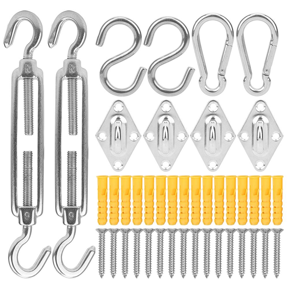 Stainless Steel Boat Awning Hardware Fitting Rhombus Buckle Spring Hook Accessories